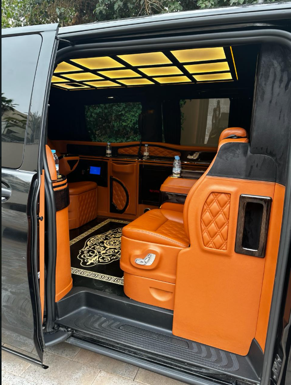 Van interior detail